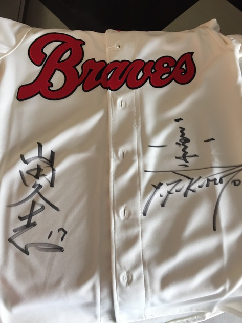 山田久志さんの直筆サイン入りボール、座右の銘入り直筆サイン色紙