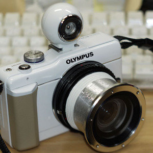 OLYMPUS PEN Lite E-PL1s x LOMO Fisheye 2 White Knight 10mm f8