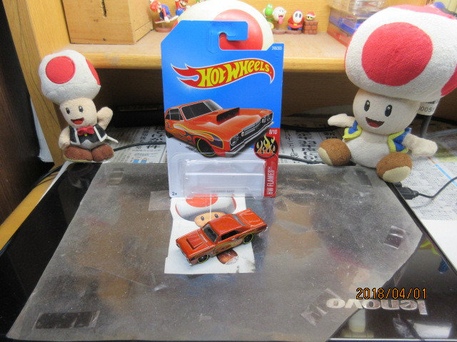 ホットウィール ベーシックカー HWフレイムス '68 ダッジ ダート
