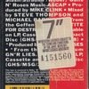 Guns N' Roses ‎"Nightrain" US Cassette Single [NEW]