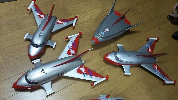 海外並行輸入正規品 ウルトラマン科学特捜隊ジェットビートル | _user.0921 Museum 航空機・ヘリコプター