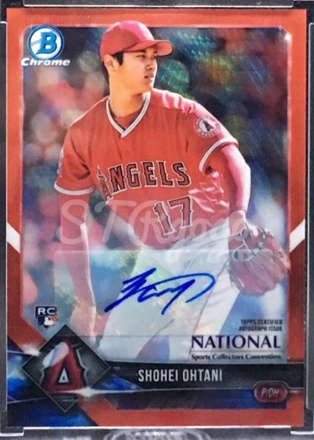 大谷翔平 2018 Bowman Chrome RC Shohei Ohtani PSA 10 Shohei Ohtani 2018 Bowman Chrome Batting Rookie RC