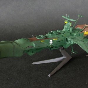 1/1000スケール わが青春のアルカディア無限軌道SSX キャプテンハーロック号／宇宙戦艦アルカディア号