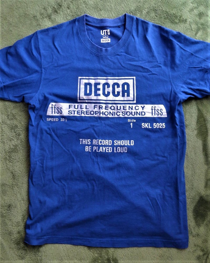 Label  T-Shirt（Decca Records）