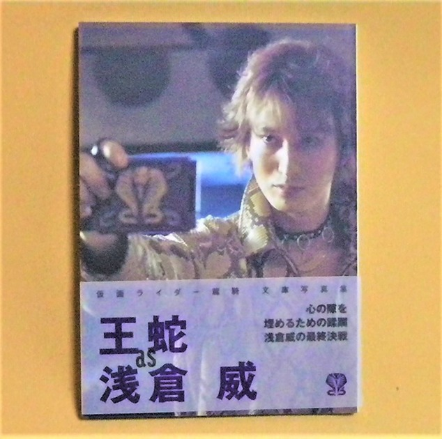 仮面ライダー龍騎 文庫写真集 王蛇as浅倉威 双葉文庫 - メルカリ