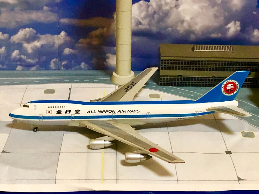 ANA全日空 ネクタイピン ボーイング747 JA8133 モヒカンジェット