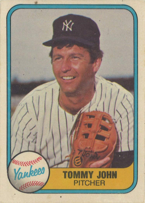 トミー ジョン 科学ノ発展ニハ尊い犠牲モ必要デース Unique Baseball Cards Muuseo 284028