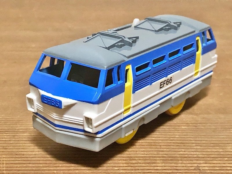 プラレール 【箱欠品・貨車がいっぱい操車場セット】より　   EF66