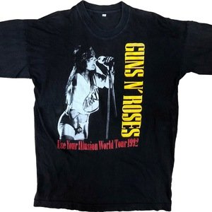 Guns N' Roses "1992 Use Your Illusion : Europa Tour" Merch. TEE