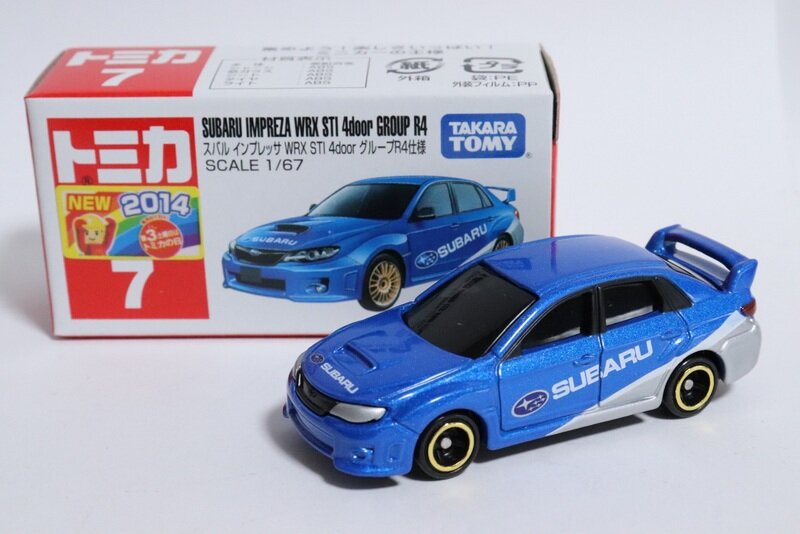 No.7 インプレッサ　WRX STI 4ドア　グループR4仕様