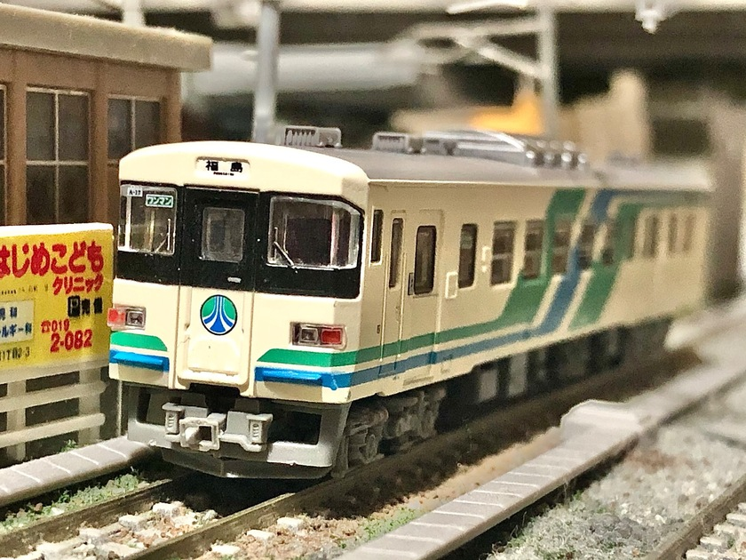 鉄道模型 TOMIX 阿武隈急行 AT8117＋AT8118 2両セット M付き