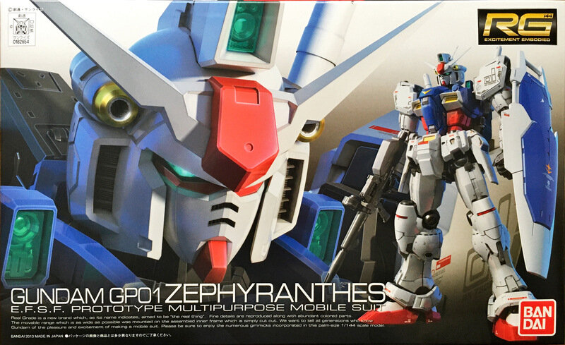 RX-78GP-01 ガンダム試作1号機 ゼフィランサス [RG 1/144 機動戦士ガンダム0083 STARDUST MEMORY]