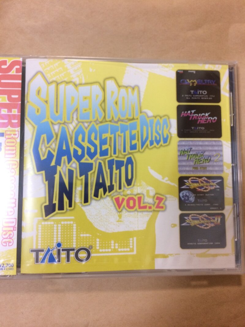 スーパーロムカセットディスク　イン　タイトー　Vol2