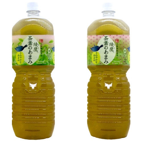 綾鷹 茶葉のあまみ 和柄デザイン ペコらくボトル 00mlpet Nz Museum Muuseo