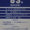 ホームラン第８３号（１９９６年第３０号）
