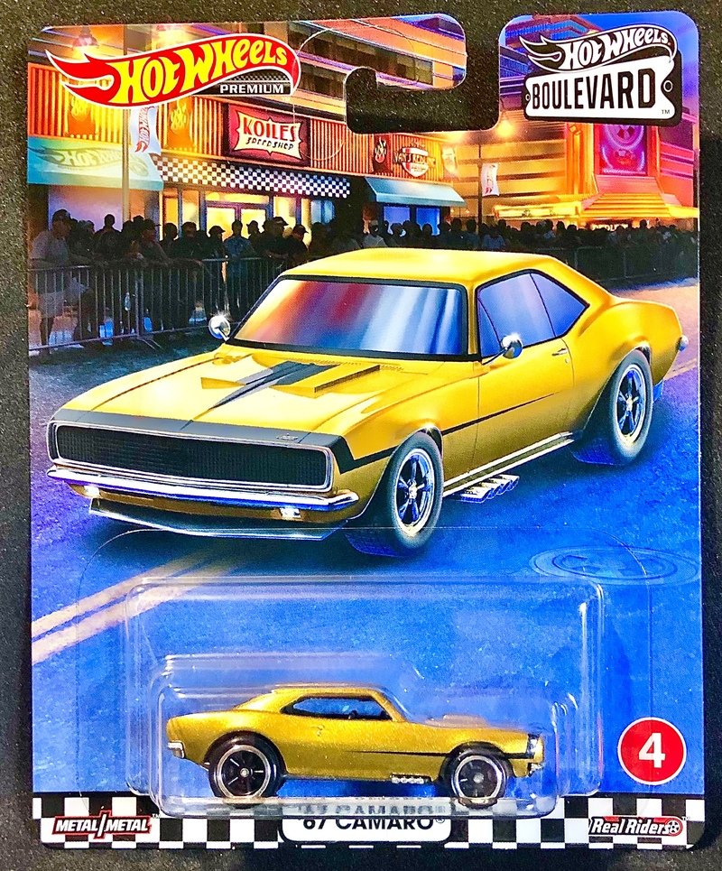 HOT WHEELS　BOULEVARD   67  CAMARO