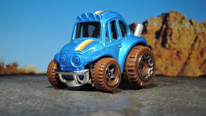 Hotwheels '70 Volkswagen Baja bug (2021Baja Blazers)メタリックブルー