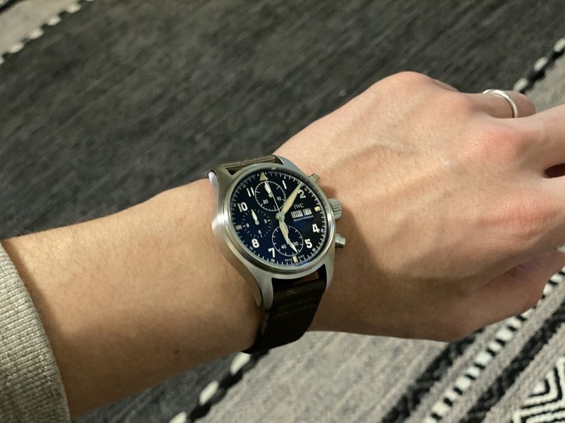IWC_パイロットウォッチ_クロノグラフ_スピットファイア