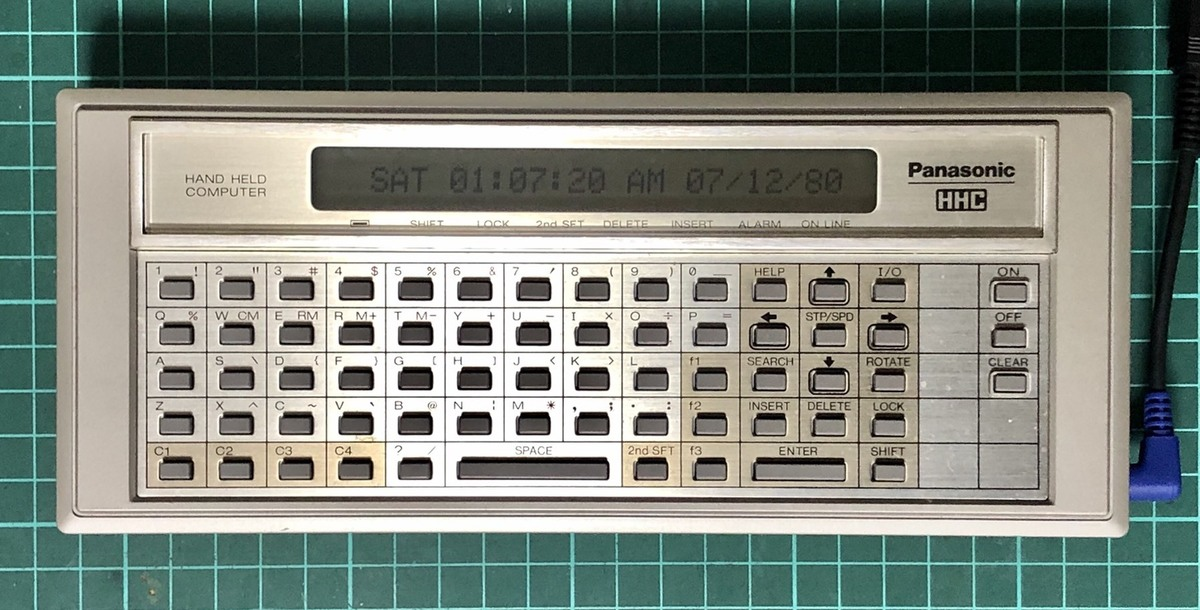 Panasonic RLH1400 HAND HELD COMPUTER PocketGriffon Museum MUUSEO