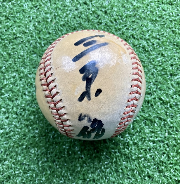 【期間限定】 ヤクルトスワローズ ボブ・ホーナー選手直筆サインボール 現役 記念グッズ