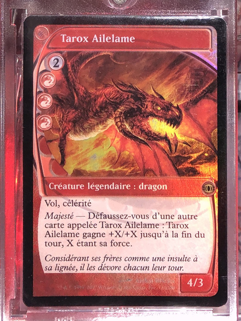 超高品質で人気の MTG 刃の翼タロックス英語版FOIL 未来予知 マジック：ザ・ギャザリング