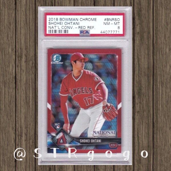 2018 BOWMAN 49 大谷翔平 RC PSA 10 Topps Chrome 大谷翔平 PSA10 Pink Ref RC ルーキー