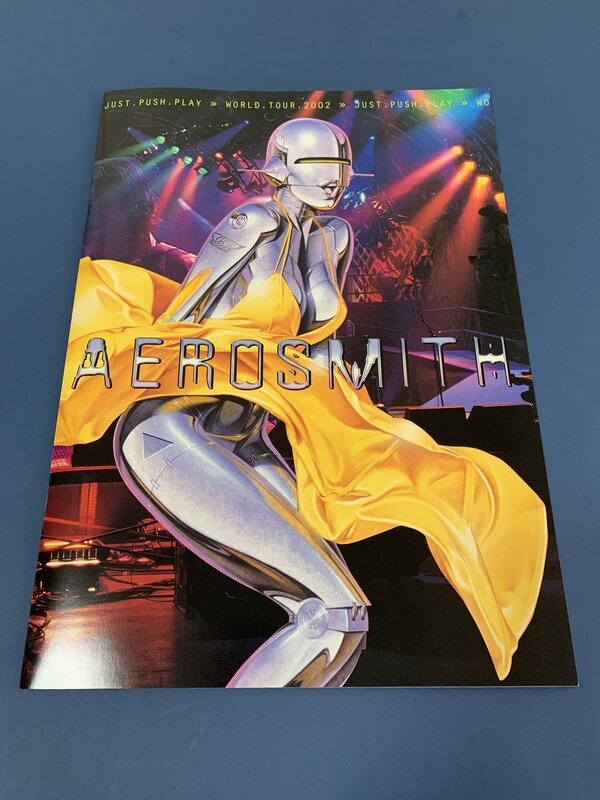 エアロスミス　1977年　パンフレット 1977年エアロスミス初来日公演のパンフレットです。前座は