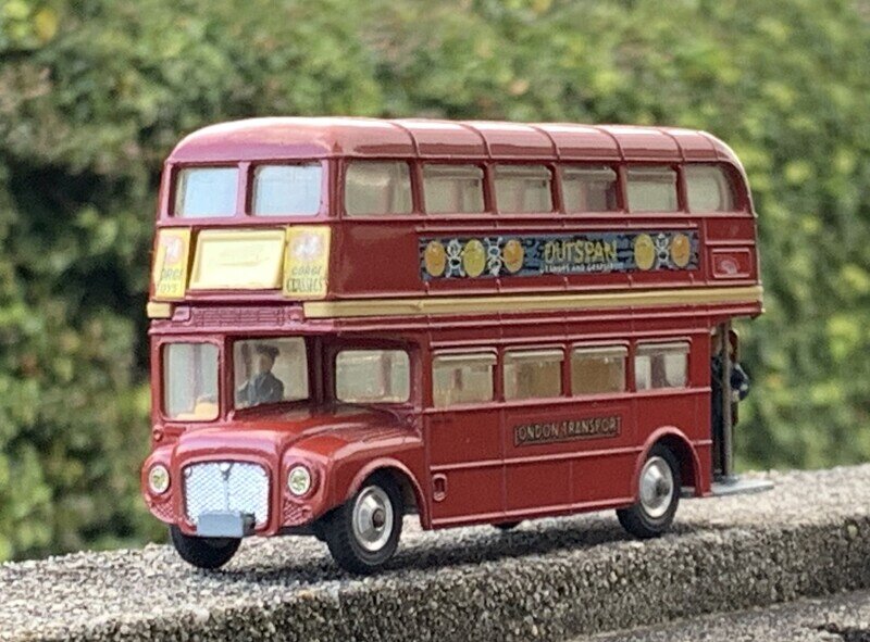 ミニチュアバスコレクション　No.242　CORGI No.468　AEC LONDONBUS ROUTEMASTER