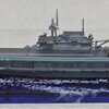 米海軍、航空母艦空母ホーネット(USS Hornet, CV-8) 　B25ミッチェル　ドーリットル攻撃時　洋上模型