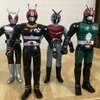 仮面ライダーソフビフィギュア