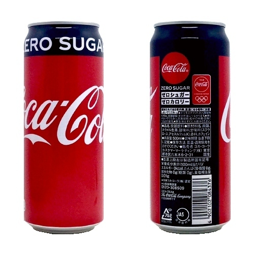 コカ・コーラ ゼロ 500ml缶 (2020) | Nz Museum | MUUSEO 651193