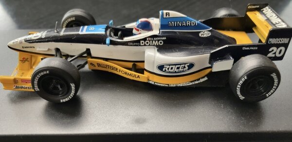 ☆未開封品☆1/43☆ミナルディ ハート M197☆片山右京☆1997日本