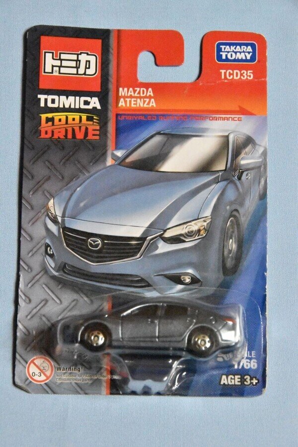 トミカ COOL DRIVE TCD-35 マツダ アテンザ メタリックブルー