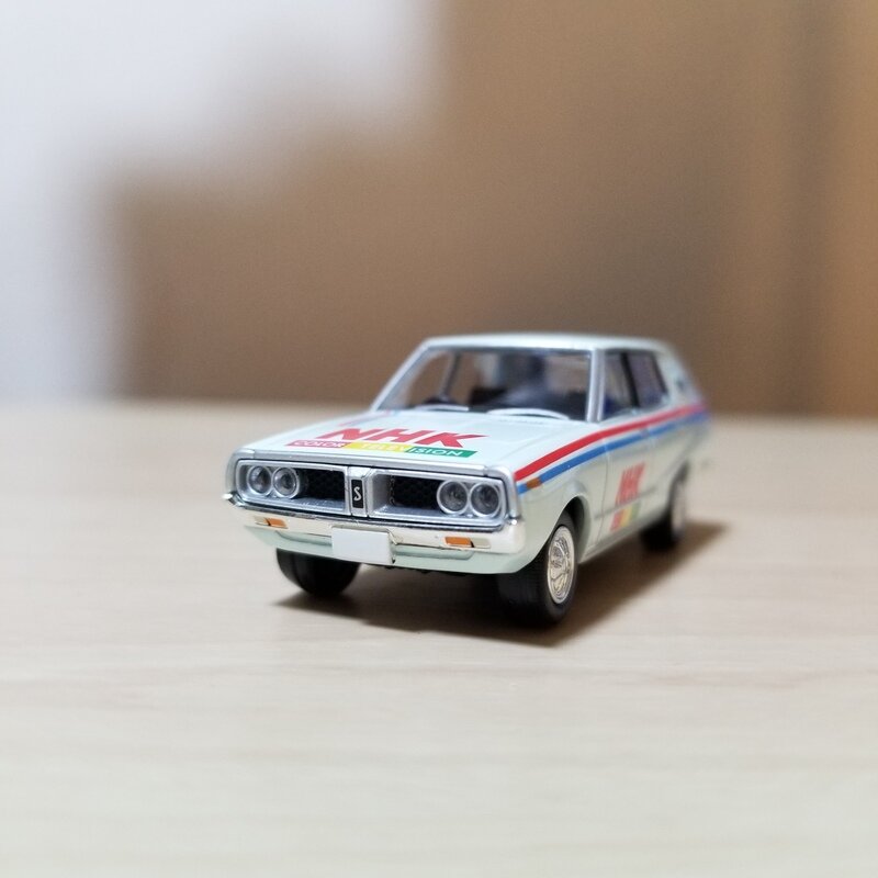 TLVN 1/64 LV-N54b スカイラインバン 1600デラックス NHK放送サービスカー