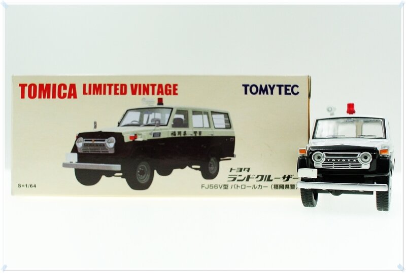 TOMICA SHOP トヨタ ランドクルーザー FJ56V型 パトロールカー（福岡県警）