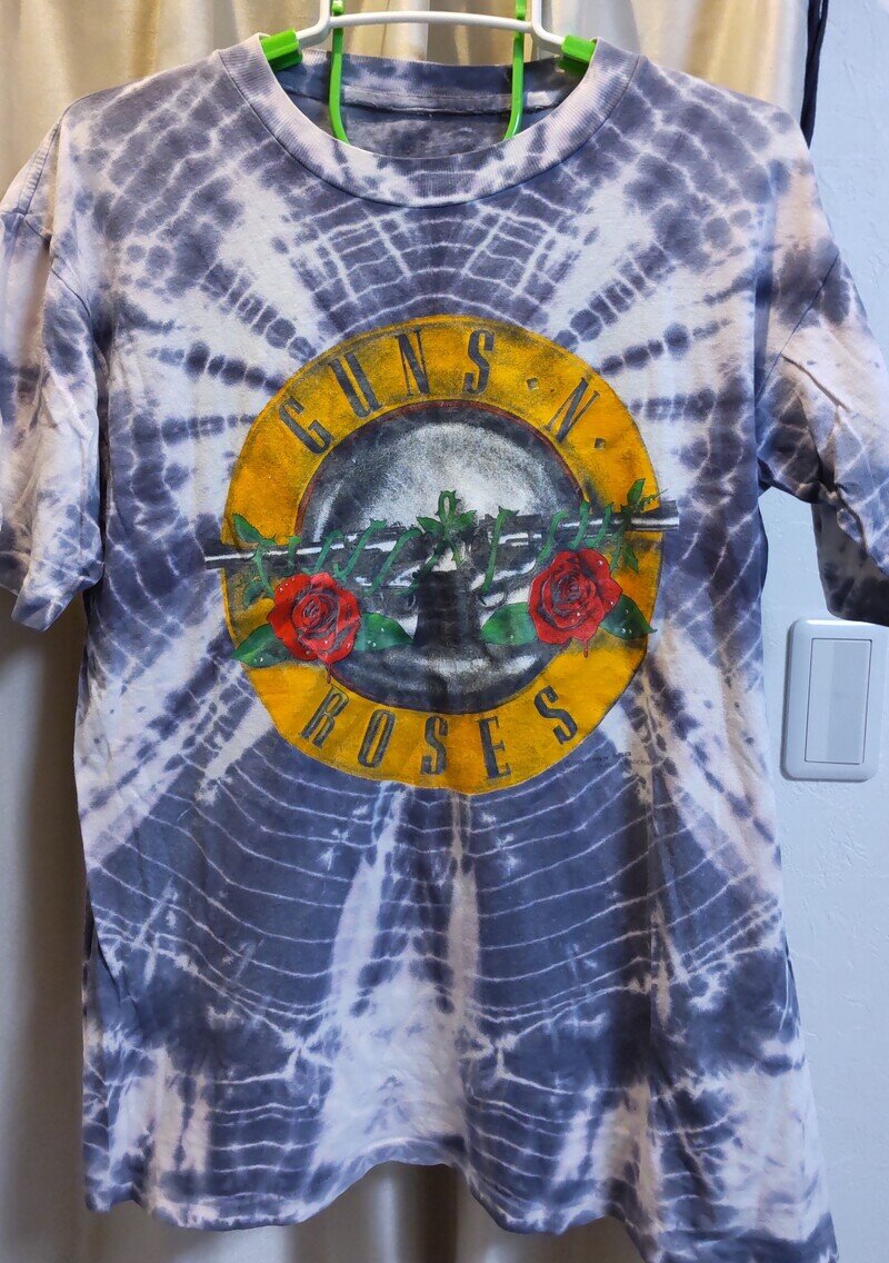 late80s ガンズアンドローゼズtee（BROCKUM）