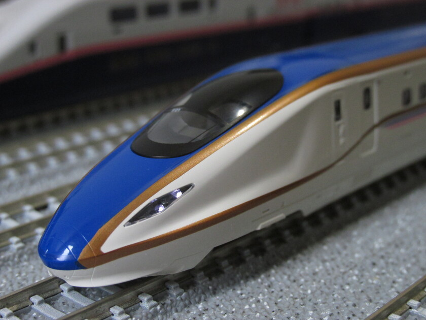 E7系F21編成(朱鷺色) | Asahi Rail Models Station Museum