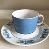 Mikasa Mediterranea Blue bird saucer