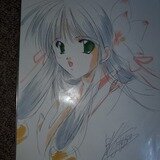 アメリカ通販ファッション Museum YUKIUSAGI | 山本和枝先生直筆イラスト | 354428 MUUSEO サイン、直筆画