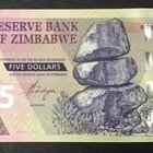 ジンバブエ 5ドル紙幣（ボンド）