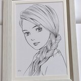 きたがわ翔 直筆イラスト 展示中 in Museum of B.B - MUUSEO