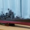 1/200　日本海軍、重巡洋艦那智　ペーパークラフト