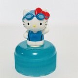 水泳 ハローキティ サクマ製菓ペットボトルパーティ 展示中 in