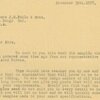 1928年　エドワード・グリーンからの手紙