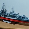 1/200アメリカ海軍　巡洋艦　ポートランド　ペーパークラフト