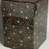 七寸半五段重　「はだれ雪」　青漆