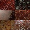 七寸半五段重　「はだれ雪」　青漆