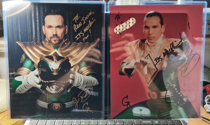 Jason-David-Frank Personalized Autograph