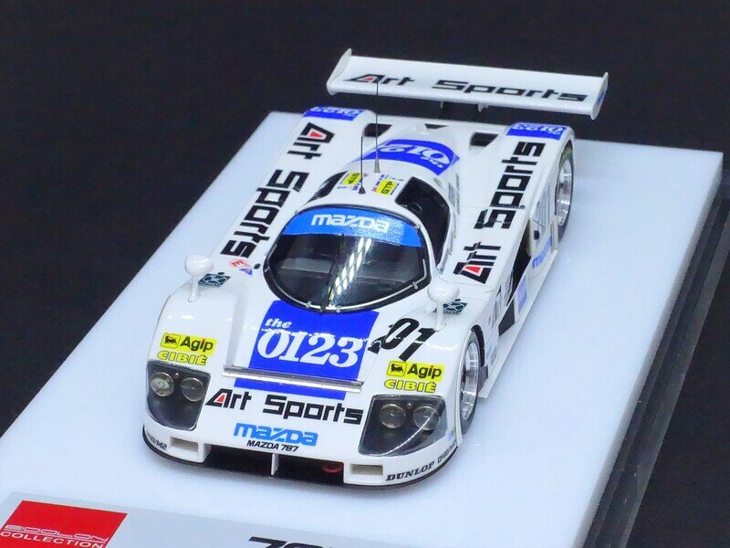 Mazda 787 ＃201 1990 LeMans24H　(EIDOLON COLLECTION 1/43)
