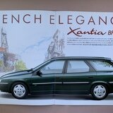 外国車 シトロエン エグザンティア ブレーク パンフレット